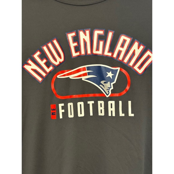 New England Patriots‎ NFL Football Team Apparel Gray T-Shirt - Size S Unisex - Picture 2 of 8